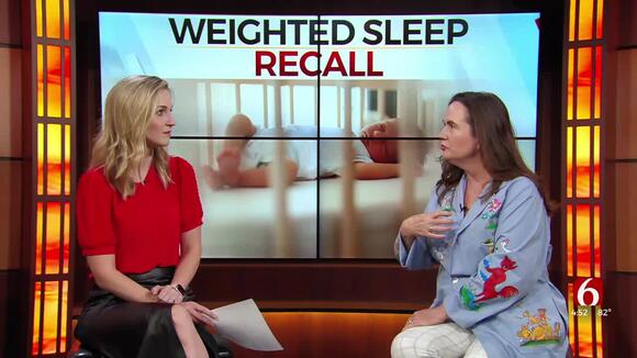 Wellness Watch AAP Recalls Weighted Baby Blankets Swaddles Sleep Sacks