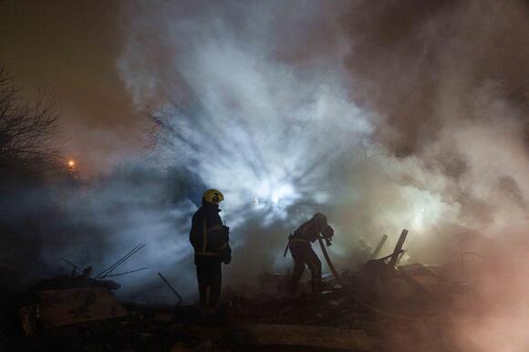 Kyiv endures heavy nocturnal missile strikes following tentative agreement on renewed negotiations