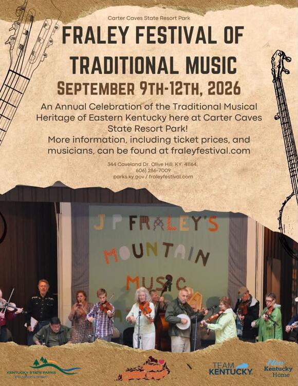Fraley Festival of Traditional Music set for Sept. 9–12 - NewsBreak