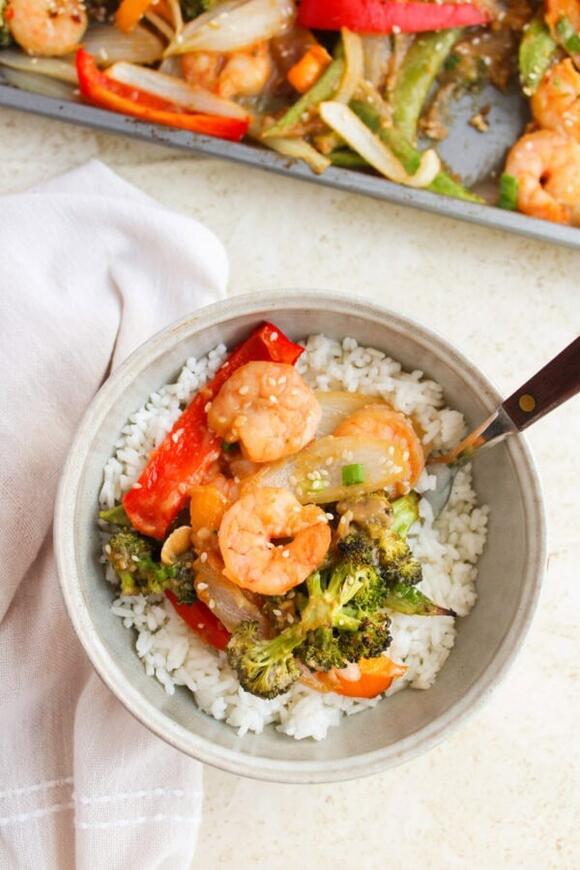 Who Needs a Wok? This Shrimp and Vegetable Stir Fry Goes Straight on a ...