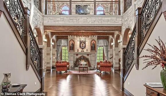 Gorgeous castle-like mansion hit the market for $4,999,000 and it has ...