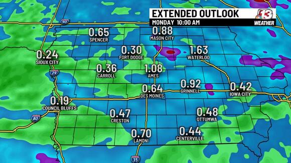 Storm chances for this weekend in Iowa - NewsBreak
