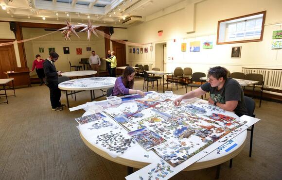 Bangor residents have 12 days to build a 42,000-piece puzzle - NewsBreak