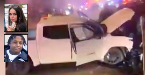 Woman pinned 2 victims inside her vehicle when she sped through tunnel ...