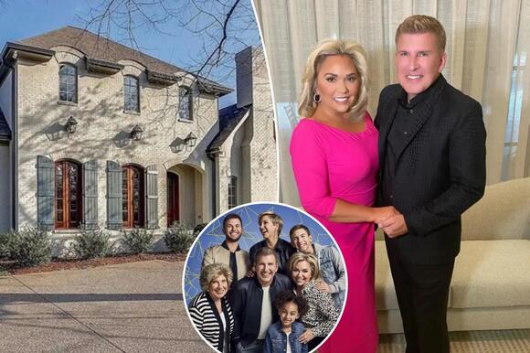 Inside the opulent mansion where Todd and Julie Chrisley will live after leaving prison - NewsBreak