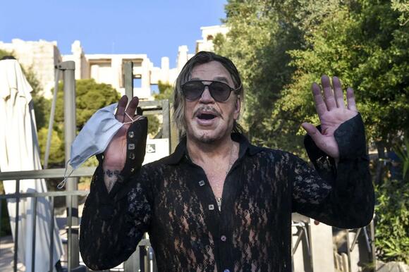 Mickey Rourke's health battles explored after past plastic surgery ...