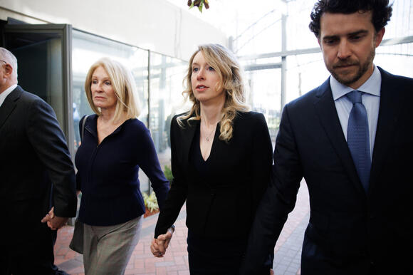 Elizabeth Holmes’ partner, Billy Evans, wanted flattering Harry and Meghan-style documentary for her