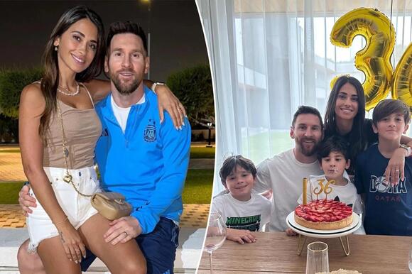 Lionel Messi, Wife, & Kids Celebrate World Cup Win – Hollywood Life