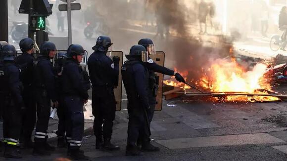 Live: France’s CRS riot police deployed again in Paris as unrest ...