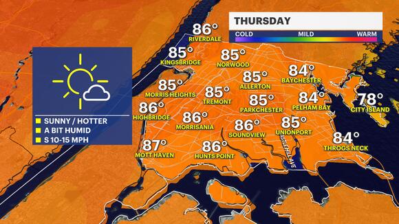Mostly sunny and pleasant weather; tracking strong to severe ...