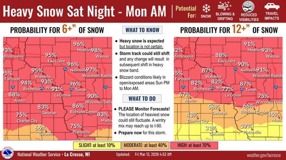 Major winter storm expected Saturday night through Monday - NewsBreak
