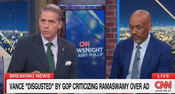 Vivek Ramaswamy attack ad is so reviled that even CNN's Scott Jennings blasted it -- and Vance's defense of it