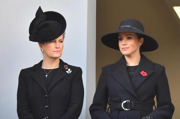 Sophie, Duchess of Edinburgh, 'relieved' she needn't curtsy to Meghan  Markle after receiving her new title - NewsBreak