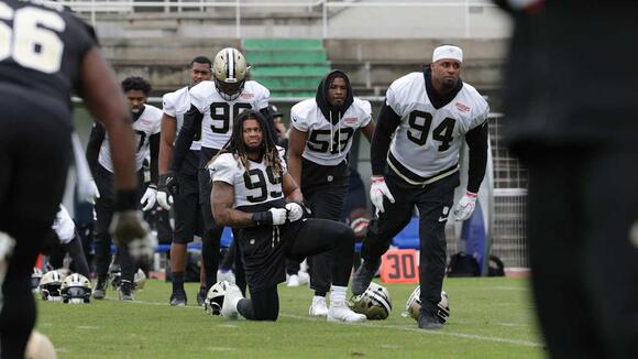 New Orleans Saints aim to end business trip on high note