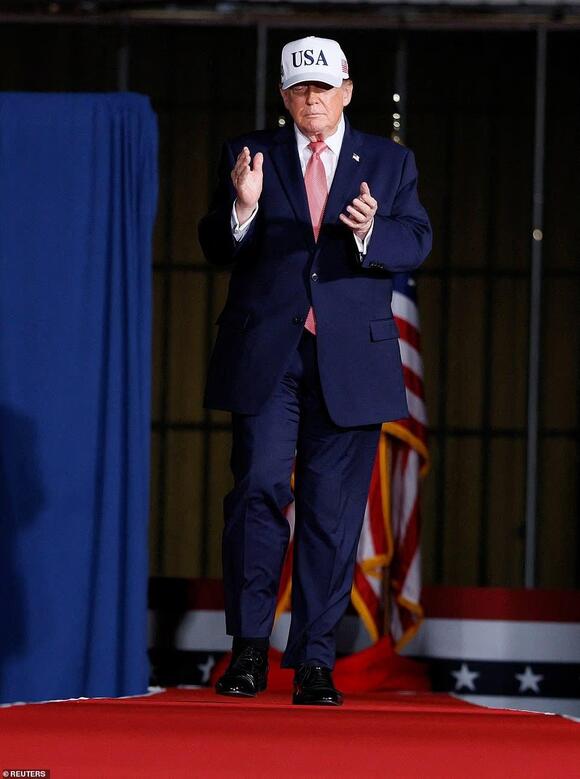 Trump pleads with voters to ‘please’ pretend he's on ballot