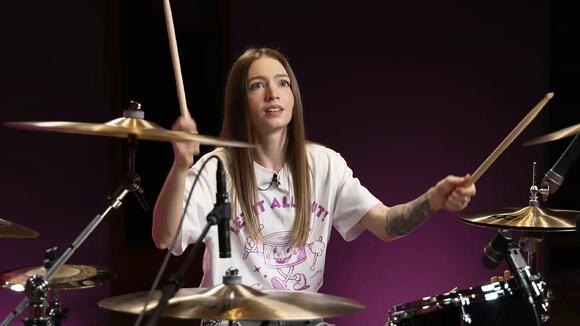 Viral Drummer Kristina Rybalchenko Plays The Who’s “Baba O’Riley” as ...