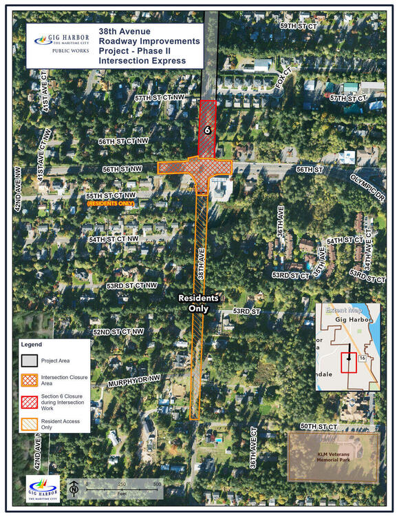 Busy Gig Harbor intersection to close all weekend. Get ready for ...
