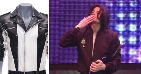 Michael Jackson Pepsi Commercial Leather Motorcycle Jacket