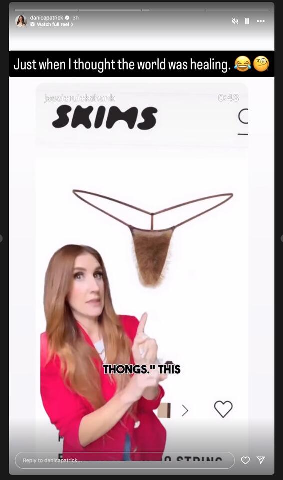 Danica Patrick Reveals Her Thoughts On Kim Kardashian's New SKIMS Micro Thong With “Faux Hair” - NewsBreak