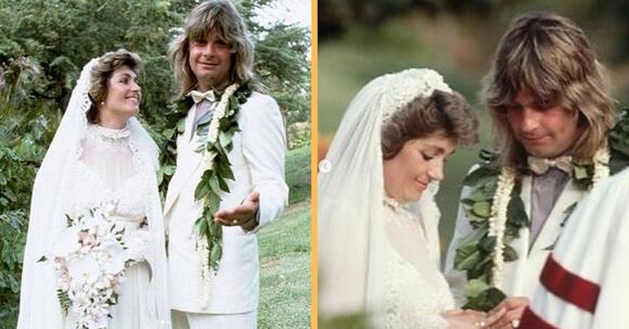 sharon and ozzy osbourne wedding