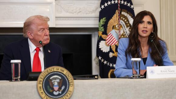 Donald Trump Declines to Defend Kristi Noem's Alleged Lover Facing DOJ Probe