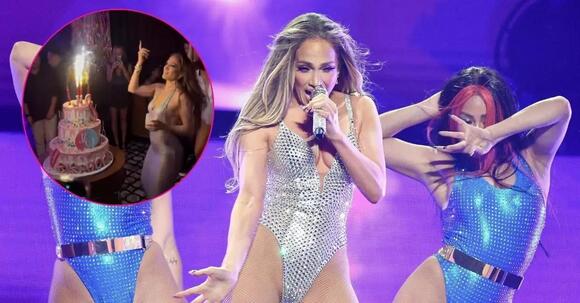 Jennifer Lopez Stuns in Backless Dress During Wild Birthday Night Out After  Making Raunchy Bedroom Confession: Photos