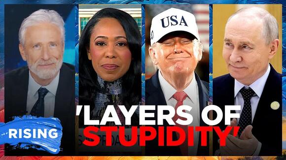 Opinion: Jon Stewart torches Trump's dealings with Russia