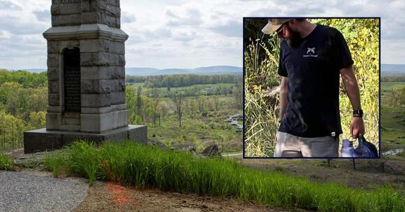 'Could hear the scratching': Man desecrated Gettysburg monuments by ...