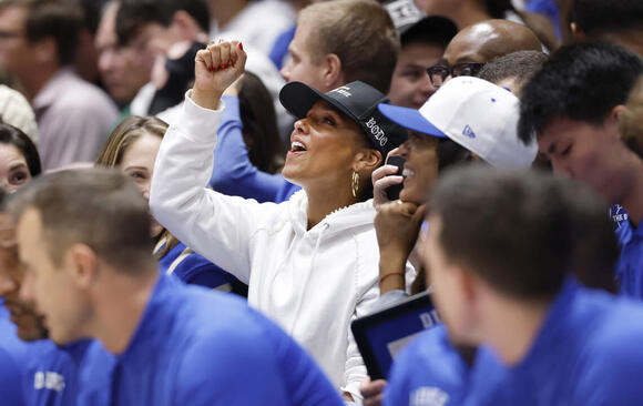 Why was Alicia Keys watching Duke basketball at Cameron Tuesday night ...