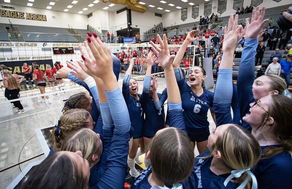 STATE 6A VOLLEYBALL: Skyview gets revenge on Madison in championship ...