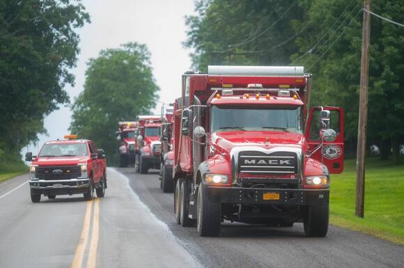 Sticky situation closes down Route 262 in Byron - NewsBreak