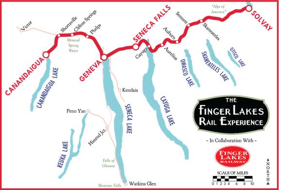 New tourist rail operation to launch in New York's Finger Lakes region ...