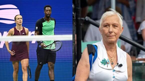 ‘So Nasty’ -- Martina Navratilova Weighs In on Gael Monfils-Elina Svitolina Split Backlash