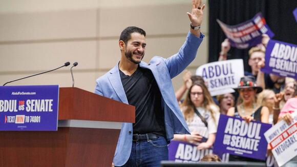 ‘An outright lie’: Mike Rogers accuses Abdul El-Sayed of lying about ...