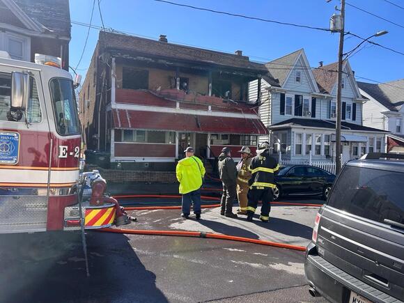 11 people displaced after double-block house fire - NewsBreak
