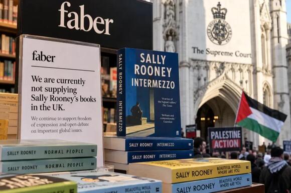 Faber Stops Supplying Sally Rooney's Books in the UK as Supreme Court Prepares Palestine Action Appeal