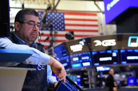 Stocks fall, but tech shares steady after selloff; oil hits highest in nearly six months