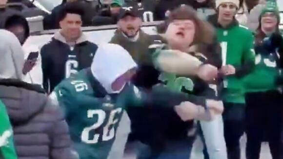 Several Philadelphia Eagles Fans Hospitalized As Violent Brawl Breaks ...