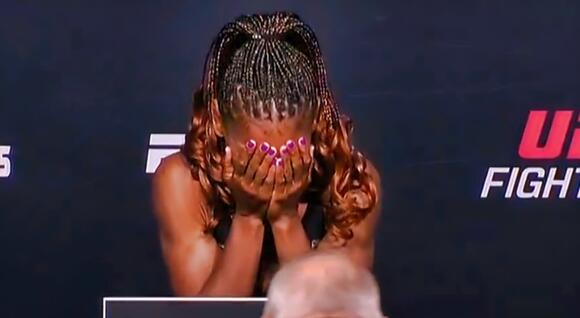 VIDEO: UFC Star Angela Hill Was Mortified After Male Official Accidentally Exposed Her Intimate Item To The Entire World During Weigh-In - NewsBreak