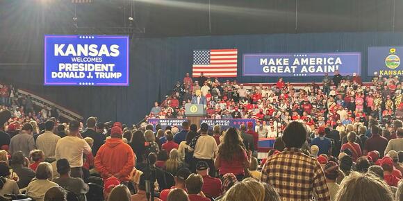 Jewish community responds after President Trump uses antisemitic slur at Wichita rally