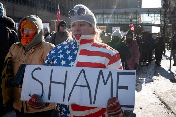 ICE protests explode as chilling video emerges likening chaos to Call ...
