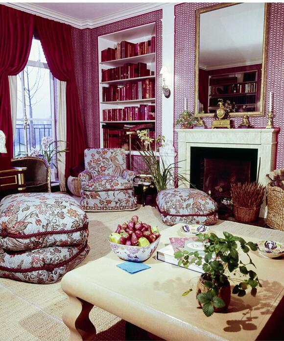 Jackie Kennedy's Chic '70s Library Was Bathed in Indian and Indonesian ...