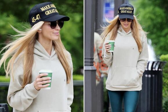 Ex-White House staffer goes incognito as she's spotted in LA -- but there's a dead giveaway it's her