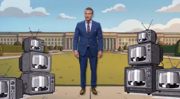 Pentagon Pete Stars in Cringe Cartoon to Push His $1.5T Demand - NewsBreak