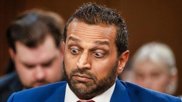 Social Media Is In Shock After Zoomed-In Photos Reveal The Interesting  Sports Logo On Kash Patel's Tie During Senate Hearing - NewsBreak