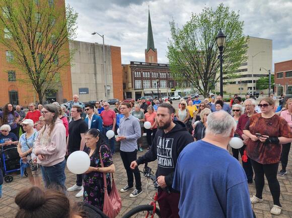 Downtown Binghamton Vigil for Homeless Man Who Was Attacked - NewsBreak