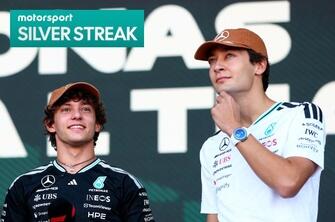 George Russell's tongue-in-cheek Kimi Antonelli F1 title threat: ‘Get you arrested’