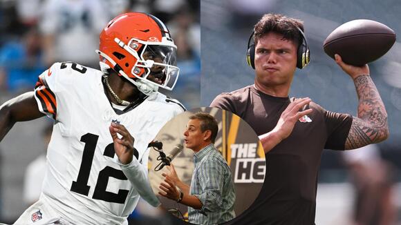 Colin Cowherd Takes Strong Stance on Shedeur Sanders vs. Dillon Gabriel in Browns QB Race - NewsBreak