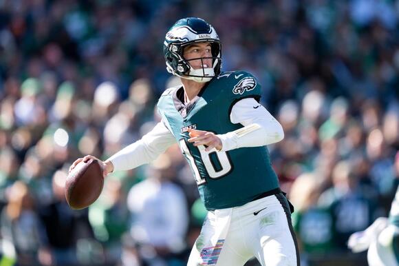 Tanner McKee's grades: Eagles QB shows flashes but lacks consistency