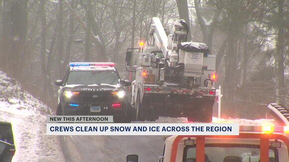 Thunderbolt 12: Snow, sleet, freezing rain create slippery road ...